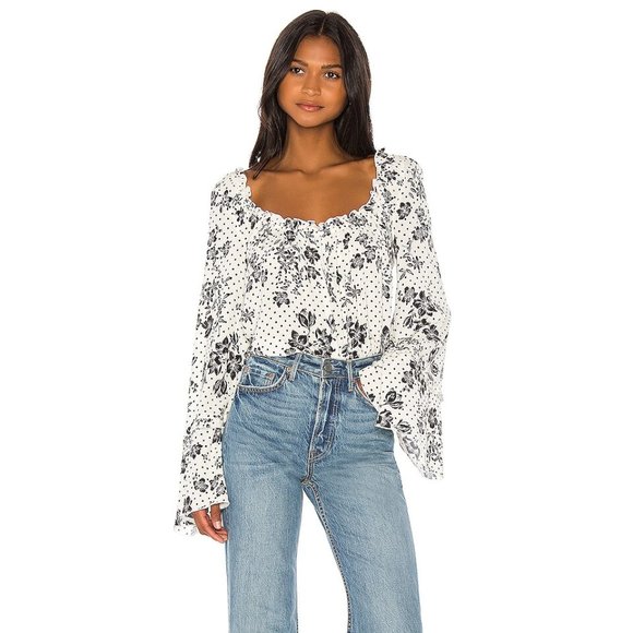Free People Tops - NWT Free People One On One Date Bodysuit size S